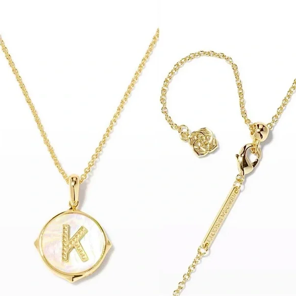 Kendra Scott “K” Pendant Necklace - Picture 13 of 14